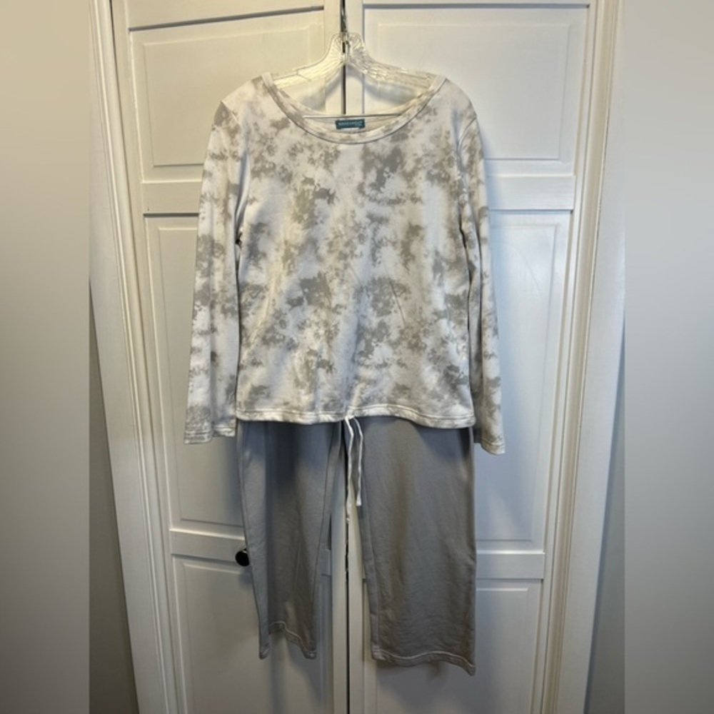Wake & Wear By Ink & Ivy 2 Piece French Terry Tie Dye Lounge Set Women’s Large